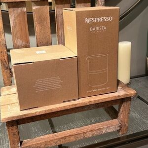Nespresso Barista Collection Stackable Set and Cup